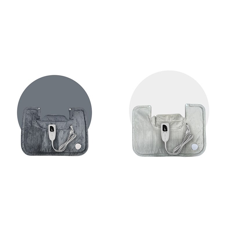 Electric Physiotherapy Heating Pad Blanket Muscle Shoulder Neck Back Heating Shawl Adjustable Temperature EU Plug