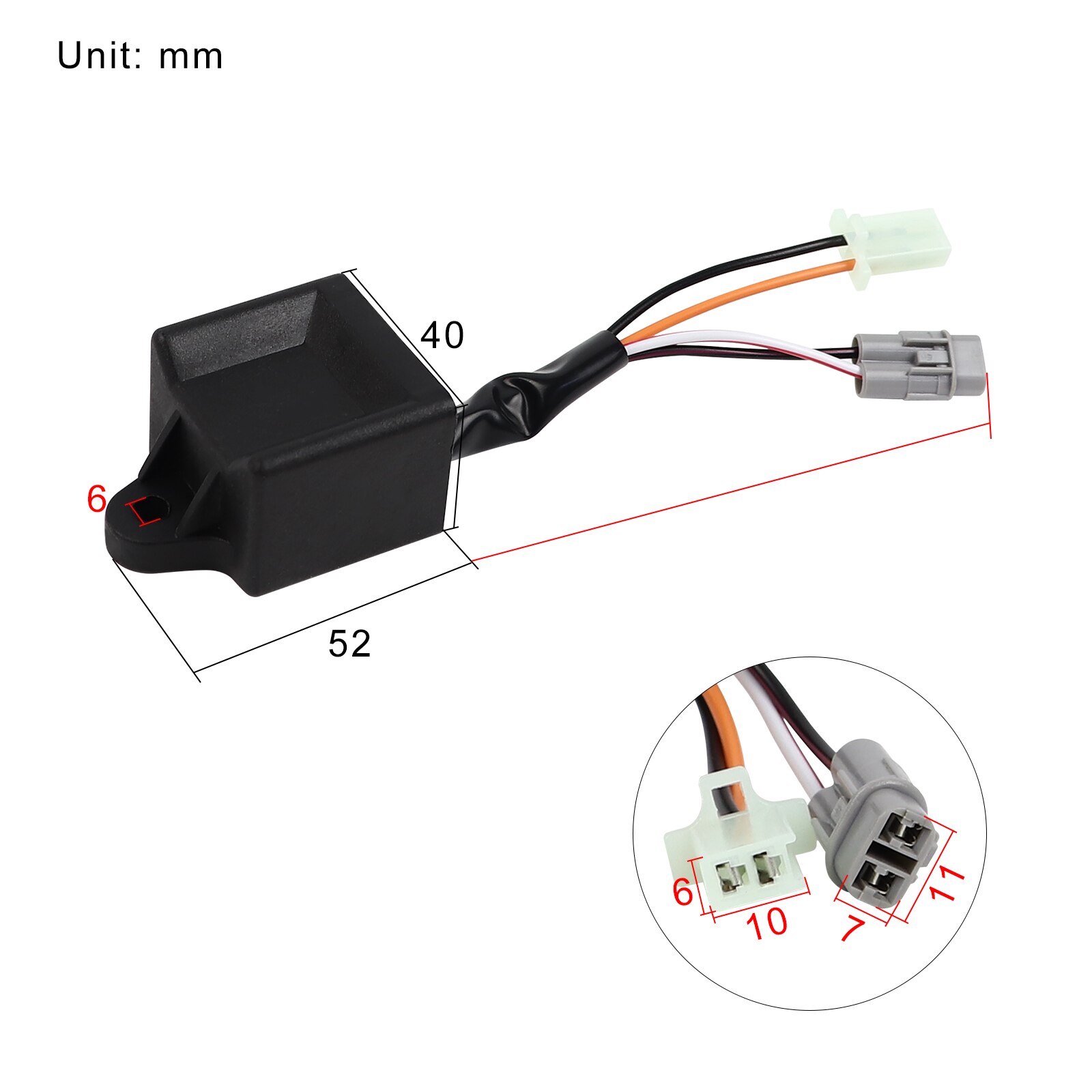 CDI Ignition Box Control Unit For Yamaha PW50 PY50 PW 50 PEEWEE 1981 Dirt Bike