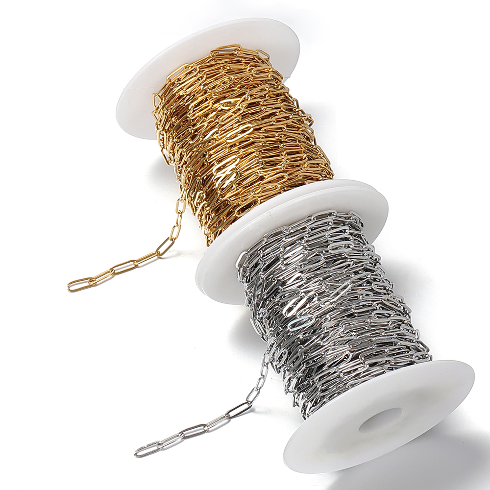 2Meters Stainless Steel Chains for Jewelry Making