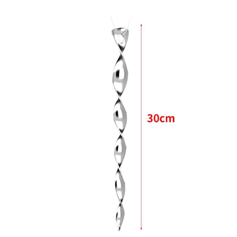 6Pcs/Set Bird Repellent Reflective Scare Rods, Effective Hanging Bird Repellent Devices to Keep Birds Away