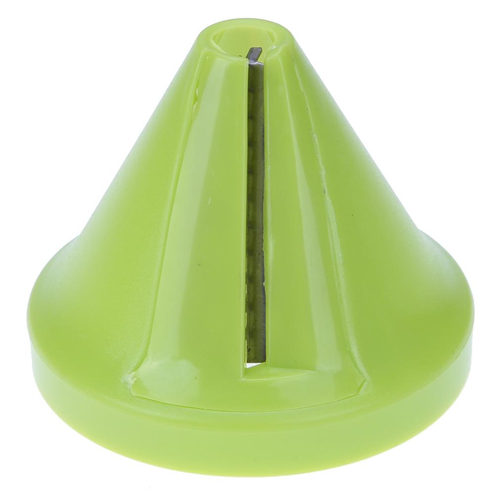 1 ud. Cortadora de zanahoria en espiral para frutas y vegetales, cortador en espiral de rábano y pepino, rebanadora espiralizer rallador, utensilios de cocina: green