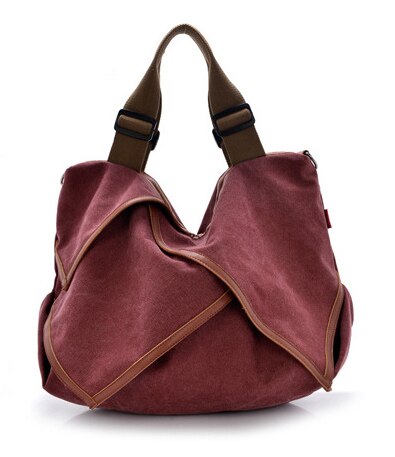 femmes sac Double sac à bandoulière imperméable à l'eau concepteur sacs à main de sacs à bandoulière en Nylon femme sac à main bolsas: Bourgogne