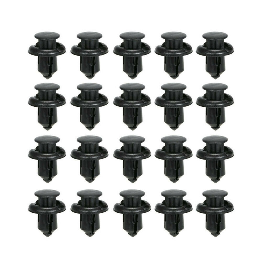 Universal Auto Fastener Clips Plastic Fastener Rivet Clips 190Pcs 6 Sizes Car Push Pin Rivet Trim Clips Fastener Clips