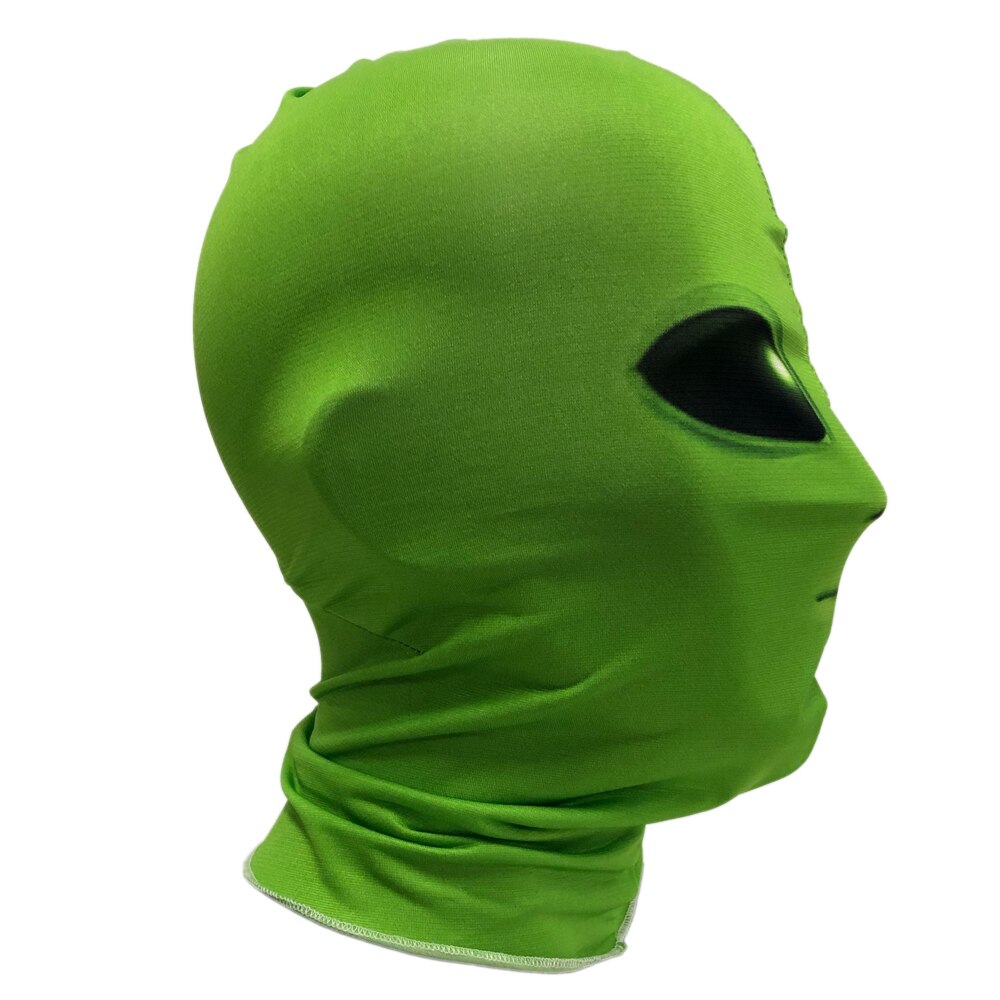 Original Morphsuits Green Alien Morph Mask Alien Costumes Accessories Funny Masks Helmet Halloween Carnival Party Props