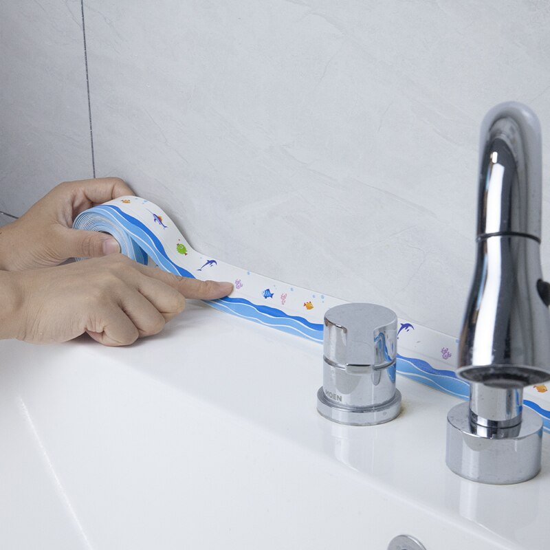 Kitchen Oil-proof Sticker Cooktop Stove Stove Gas Stove Sink 1.5m Vegetable Washing Basin With Flower Beauty Stitching Anti-Oil,