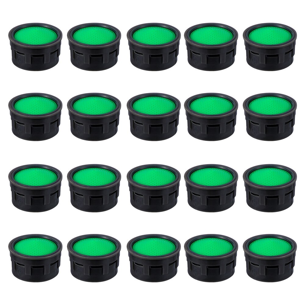 20PCS 21mm Bubbler Sink Aerator Flow Restrictor Insert Water Saving Aerators Replacement Parts for Bathroom Kitchen