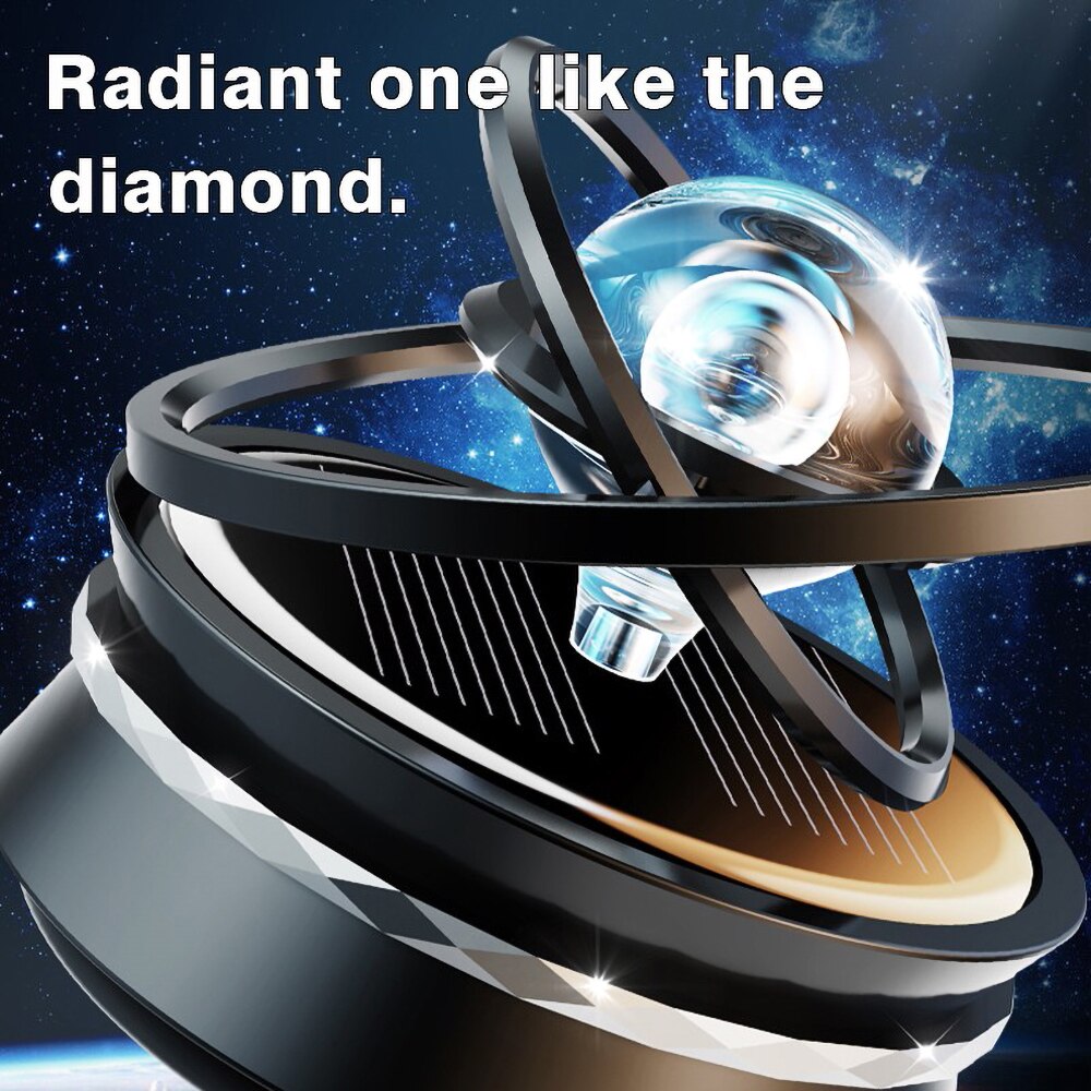 Car Solar Magnetic Spinning Floating Globe Rotating Ball School Office Home Decoration Birthday Astronomy Lovers Novelty