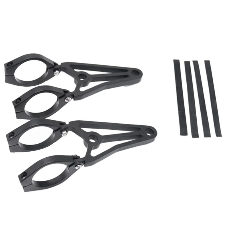 1 Set Rear Foot Brake Master Cylinder Hydraulic Brake Pump & 1 Pcs Headlight Bracket Refitting Headlight Bracket