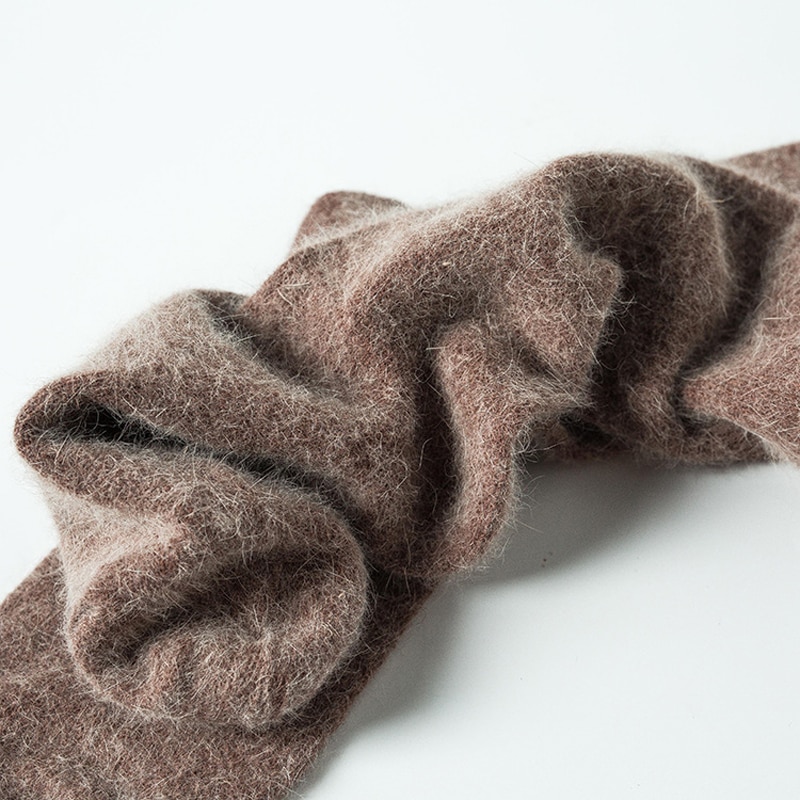 Dikke angola konijnen- en merinowol sokken 3 paar/partij herensokken klassieke zakelijke winter lange sokken