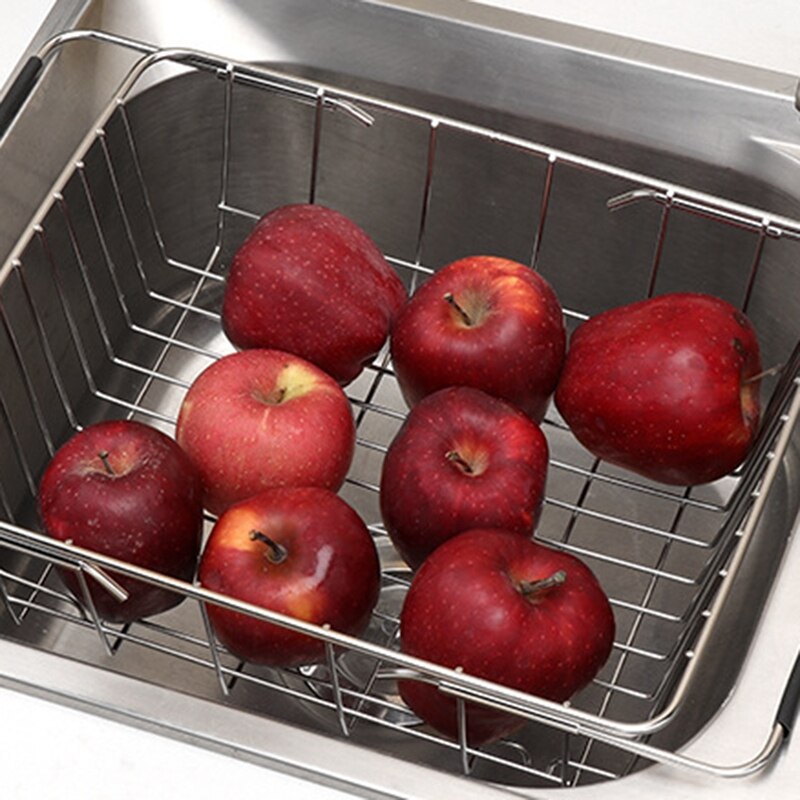 Deep & Large Dish Drying Rack Expandable Dishes Drainer over the Sink Adjustable Arms Dish Drainer,Dish Rack in Sink