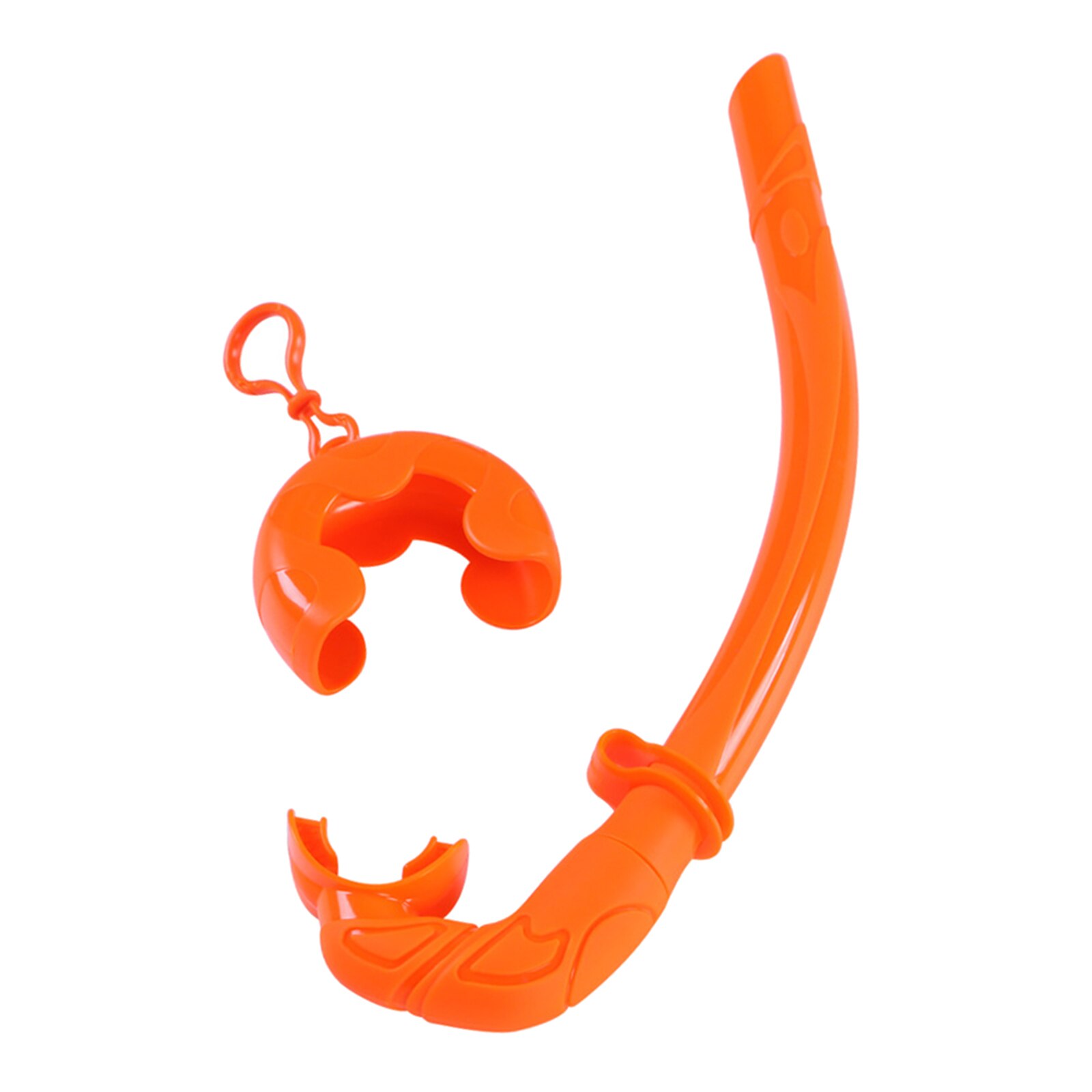 Premium Nat Snorkel Adem Snorkelen Adem Buis Diver Gear Apparatuur: Orange