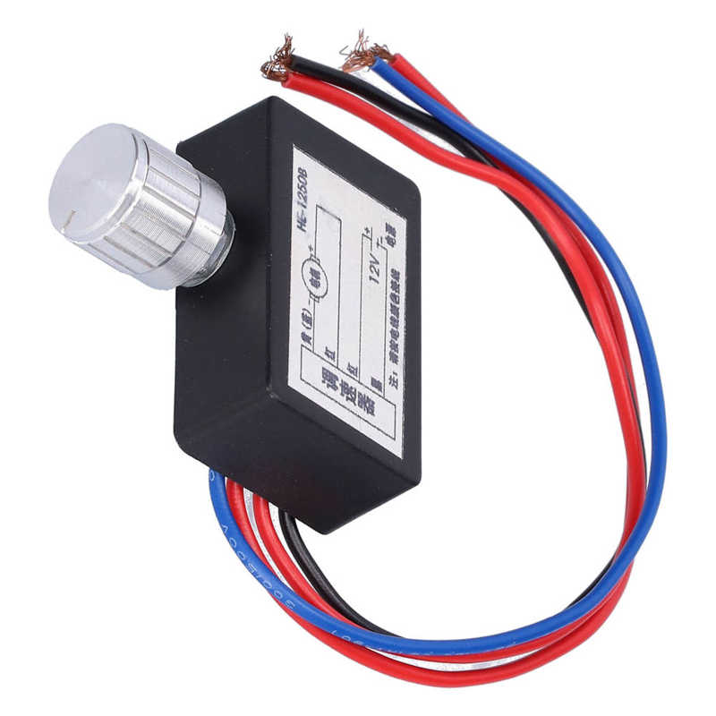DC Speed Controllers Electronic Speed Switch PWM Monitor Dimmer Governor DC Motor Speed Controller for DC Motor Speed Control