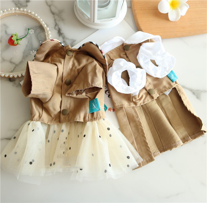 Hund Kleider Für Kleine Hunde Luxus Sommer Frühling Party Mädchen Junge Hochzeit Haustier Welpen Kleidung XS XL Chihuahua Katze Outfit zubehör