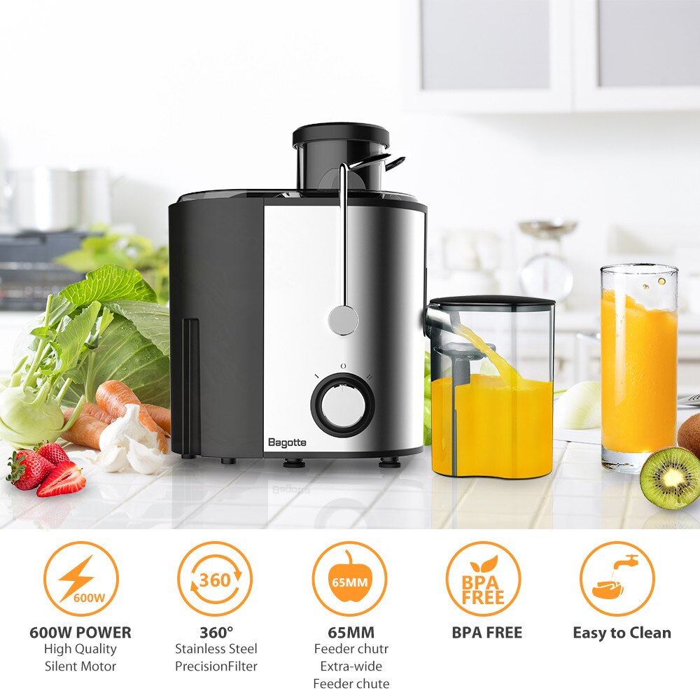 Juice Extractor Electric Juicer 400ML Adjustment Juicers Fruit Vegetable Food-Blender Mixer Extractor Machine #LR4