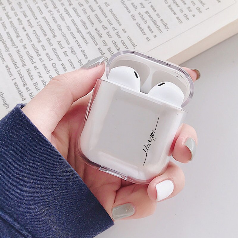 Case for airpods Cute Earphone Case For AirPods Cover Cartoon Wireless Earphone Accessories for Apple Airpods Soft Case Bag: I200329