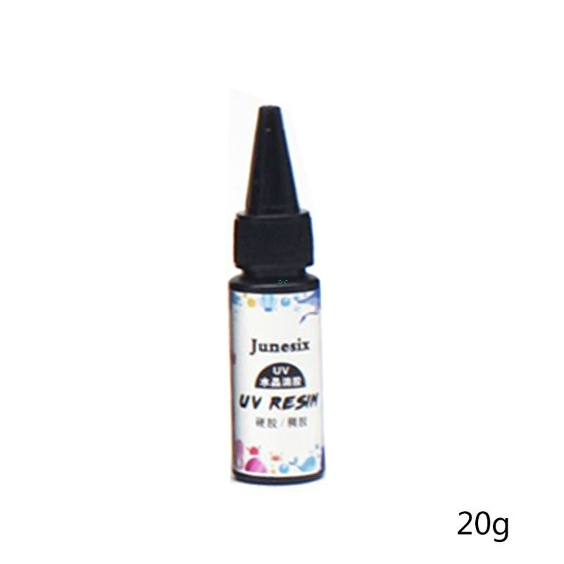 10/20/25/50/60/100g Ultraviolet Curing Epoxy UV Resin Hard Glue Transparent LED Cure for DIY Jewelry Making Casting Coating: B20