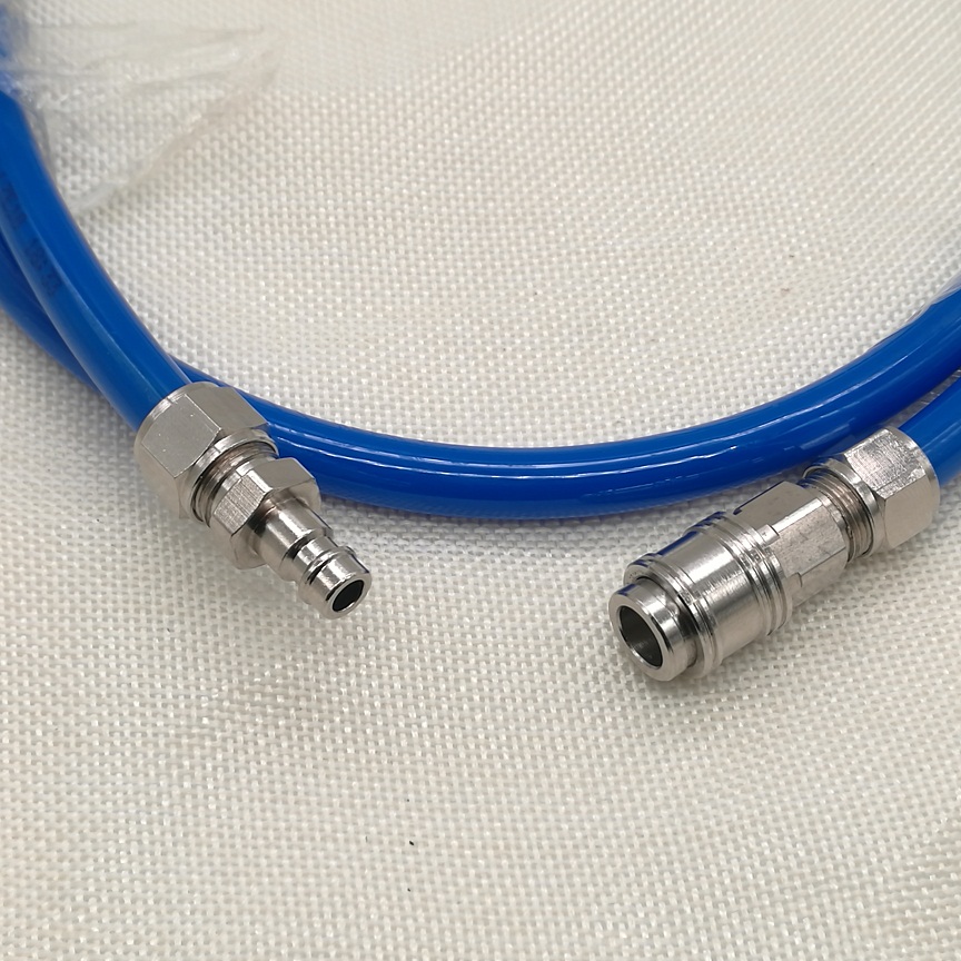 1 set MINI European pneumatic quick connect Pure copper pneumatic joint for 8*5mm PU trachea Pneumatic connector