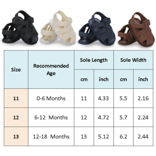 Sandali estivi per neonato 0-18 mesi