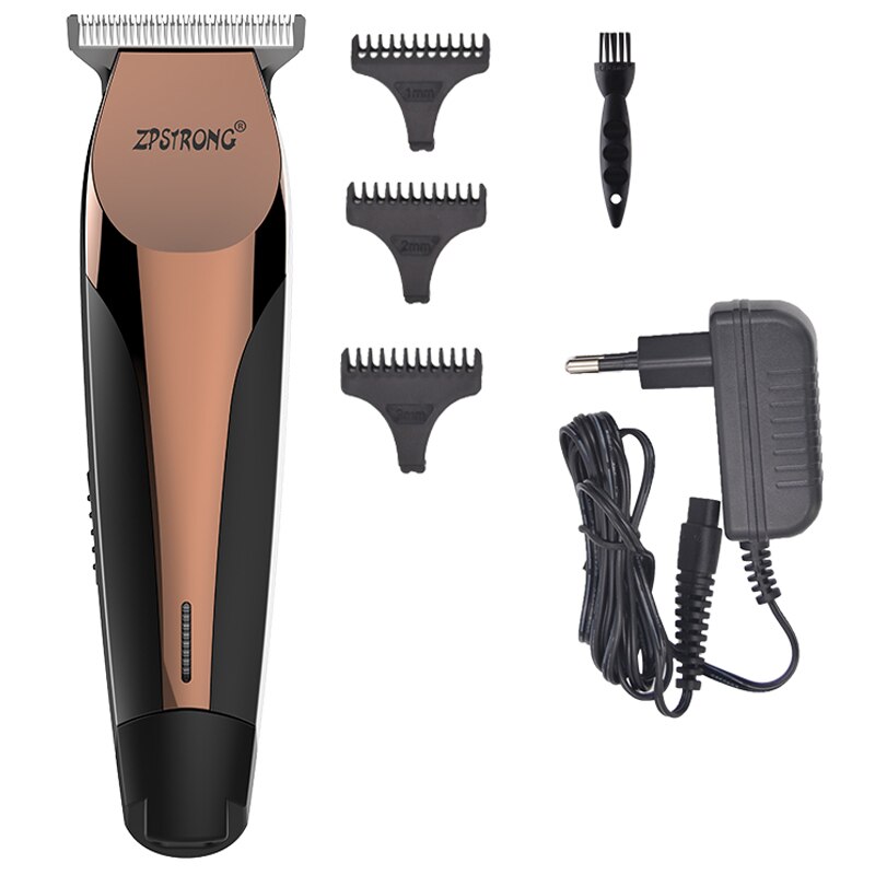 ZPSTRONG 110-240 tondeuse à cheveux sans fil tondeuse électrique 0 mm tondeuse à cheveux tondeuse à barbe Rechargeable prise américaine