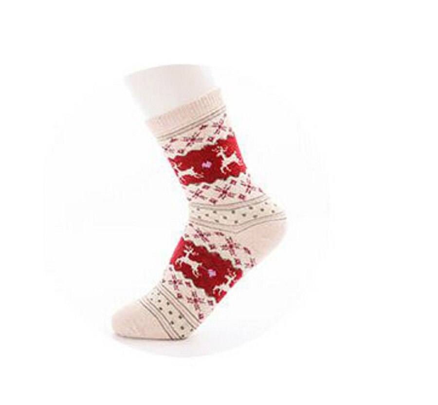 Vinter jul jul elg sokker tegneserie sokker. sjove sokker vinter damer varme sokker harajuku kawaii: Bb1311306 l 1
