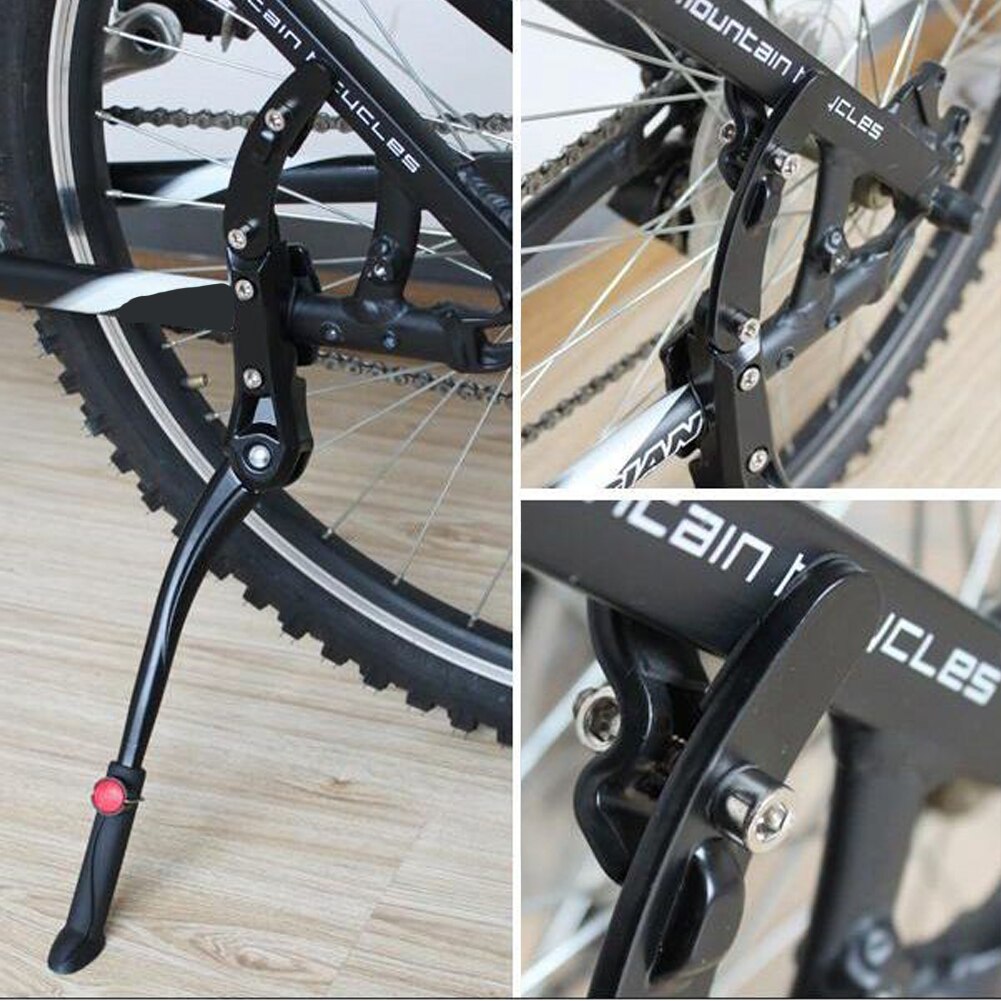 Rear Parking Support Stand Bicycle Kickstand Riding Bike Side Mountain Equipment for Outdoor Cycle Biking Entertainment
