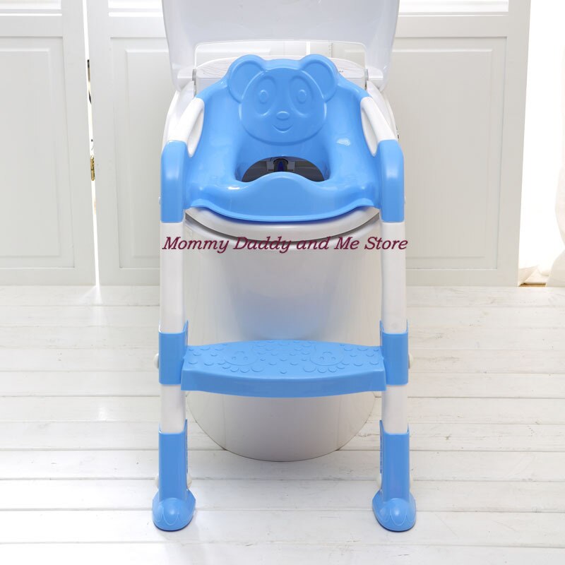 2 Colors Folding Baby Potty Infant Kids Toilet Training Seat with Adjustable Ladder Portable Urinal Potty Training Seat Children