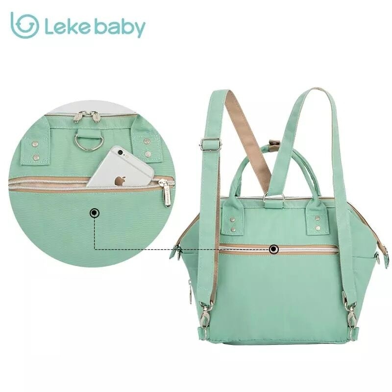Lekebaby Baby Nappy Changng Bag Messenger Bag Wth Changng Mat For