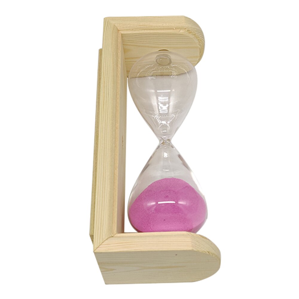1Pc Hourglass Timer Glass Timer 15-Minute Hourglass Timer Transparent Timer