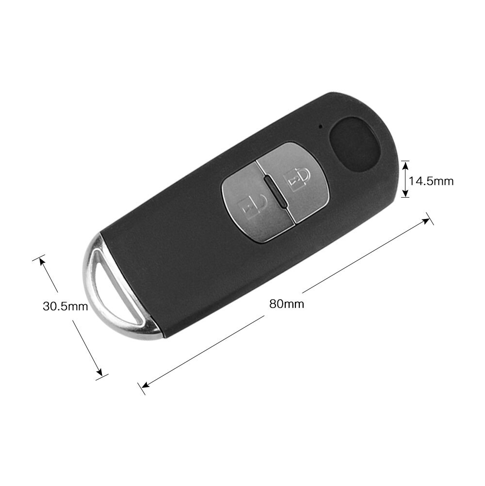 OkeyTech für Mazda 3 5 6 CX5 CX7 CX-5 Atenza Clip Clever Auto Auto Schlüssel Karte Abdeckung Hülse Ersatz fob mit Notfall Schlüssel Klinge