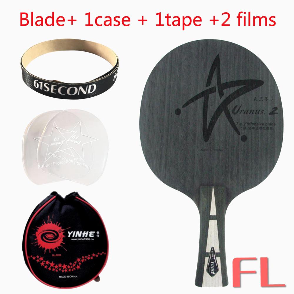 Original Yinhe Uranus.2 U2 table tennis racket blade for pingpong bat paddle: FL  blade 1case