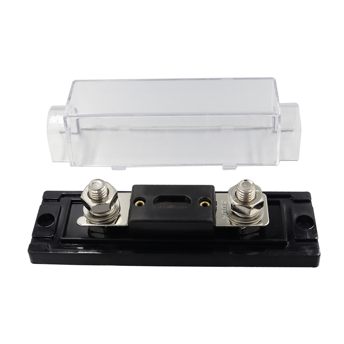 ANL Car Audio Fusível Power Fuse Holder 100A/150A/200A/250A/300A Fusível em linha 0/2/4/8 Gauge AWG Fusível aparafusado: Marfim
