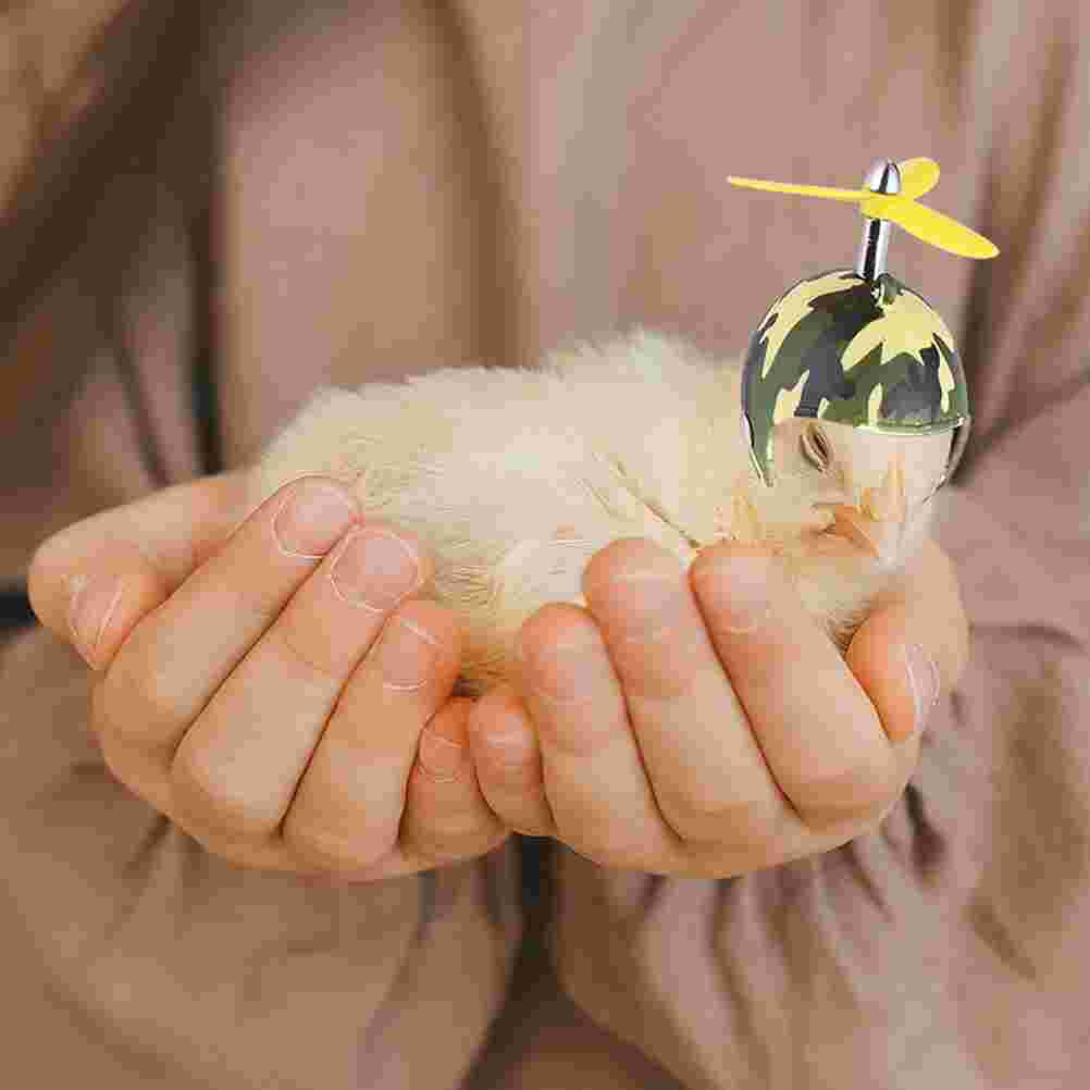 2 piezas de cascos creativos para mascotas, cascos de gallina divertidos, sombreros de gallinas para el hogar y al aire libre