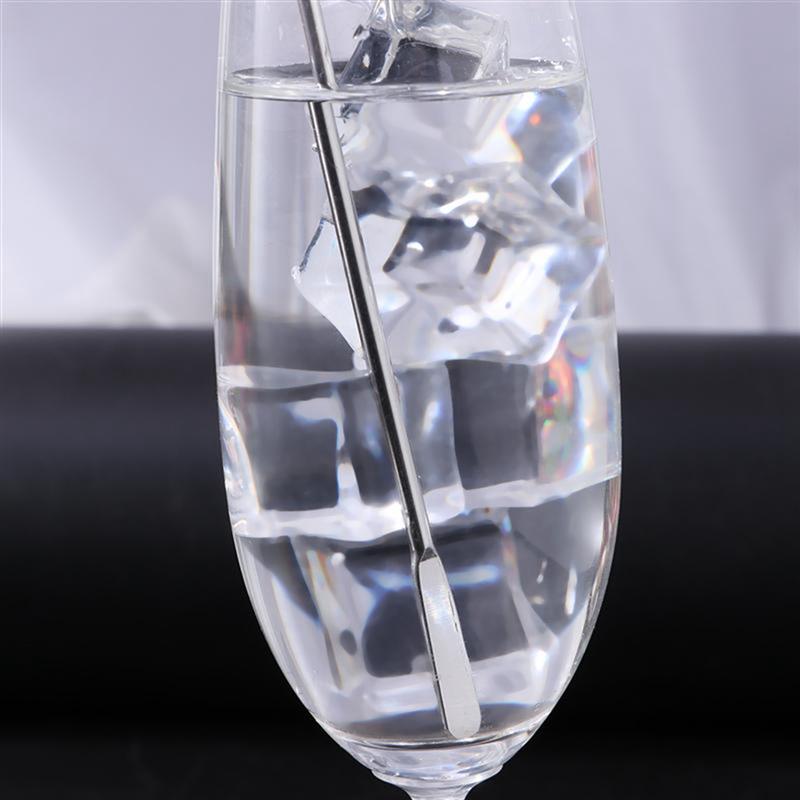 5PCS/set Swizzle Stick Stainless Steel Swizzle Stirrer Drink Stirrer Cocktail Pick 304 Stainless Steel