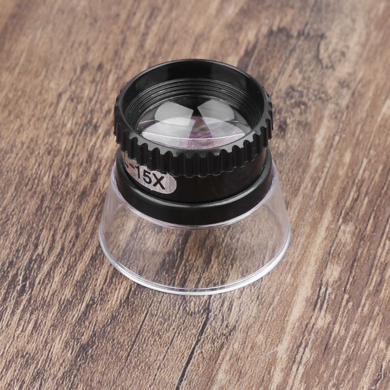15X Monoculaire Vergrootglas Loupe Lens Kaart Eye Vergrootglas Sieraden Reparatie Tool N09 20