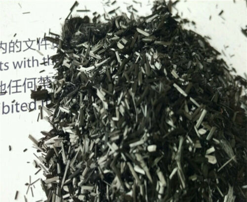 Carbon Fiber Chopped Wire Forged cut short Fibre Filament Debris Fragment Chippings 2mm / 5mm / 8mm / 10 mm weight: 500g