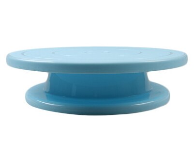 28Cm Plastic Taart Plaat Draaitafel Roterende Anti-Slip Ronde Cake Stand Taart Decoreren Draaitafel Keuken Diy Pan bakken Tool: 01