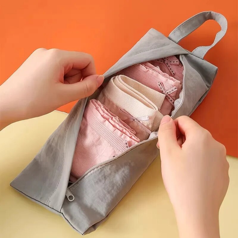 Socken und Unterwäsche Aufbewahrung tasche neue tragbare Reise Sortierung kleine Tasche faltbare Hand Waschlappen Make-up-Tasche