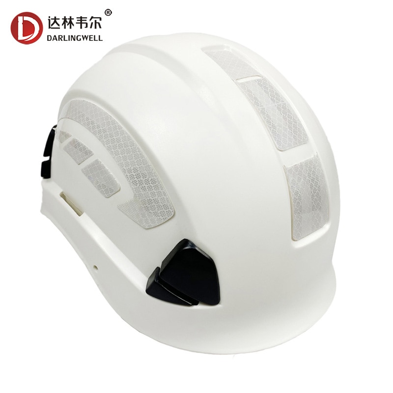 Safety Helmet with Earmuff Kit Anti noise Outdoor Rock Climbing Industrial Protection Rescue Hard Hat Cave exploration