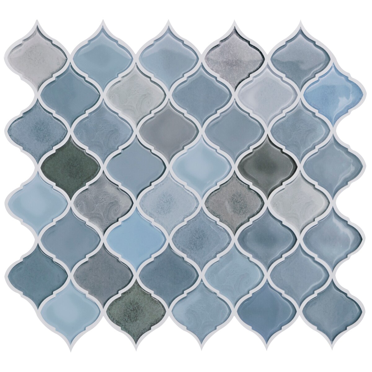 11*10 cali Muti kolor arabeska skórki i trzymać płytki robić kuchni łazienka naklejki Backsplash