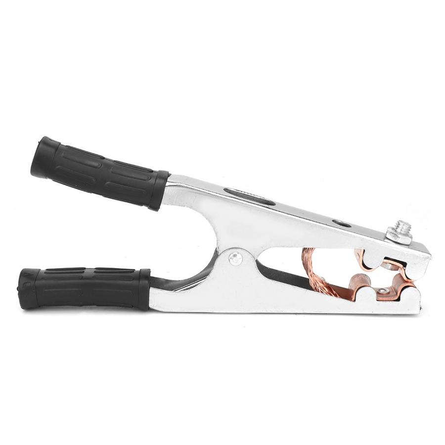 800A Nickel Plated Brass Welding Earth Ground Cable Clip Clamp for Welding Machine