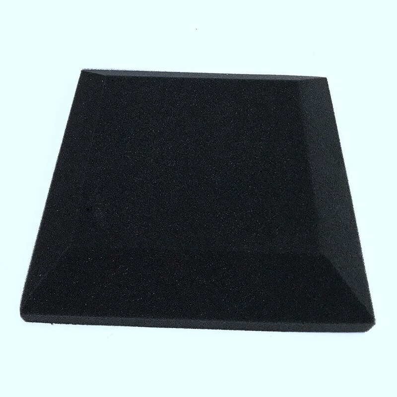 6 Pcs Studio Acoustic Foam Sound Proofing Ceiling Tile Panels Studio KTV Noise Absorption Square Foam, 25 x 25 x 5cm