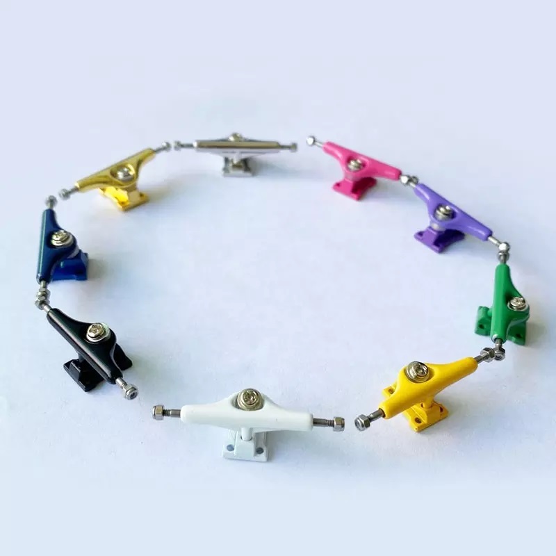 Fingerboard Truck 32mm 34mm Single Axle for Finger Skate Board Mini Skateboard Toys
