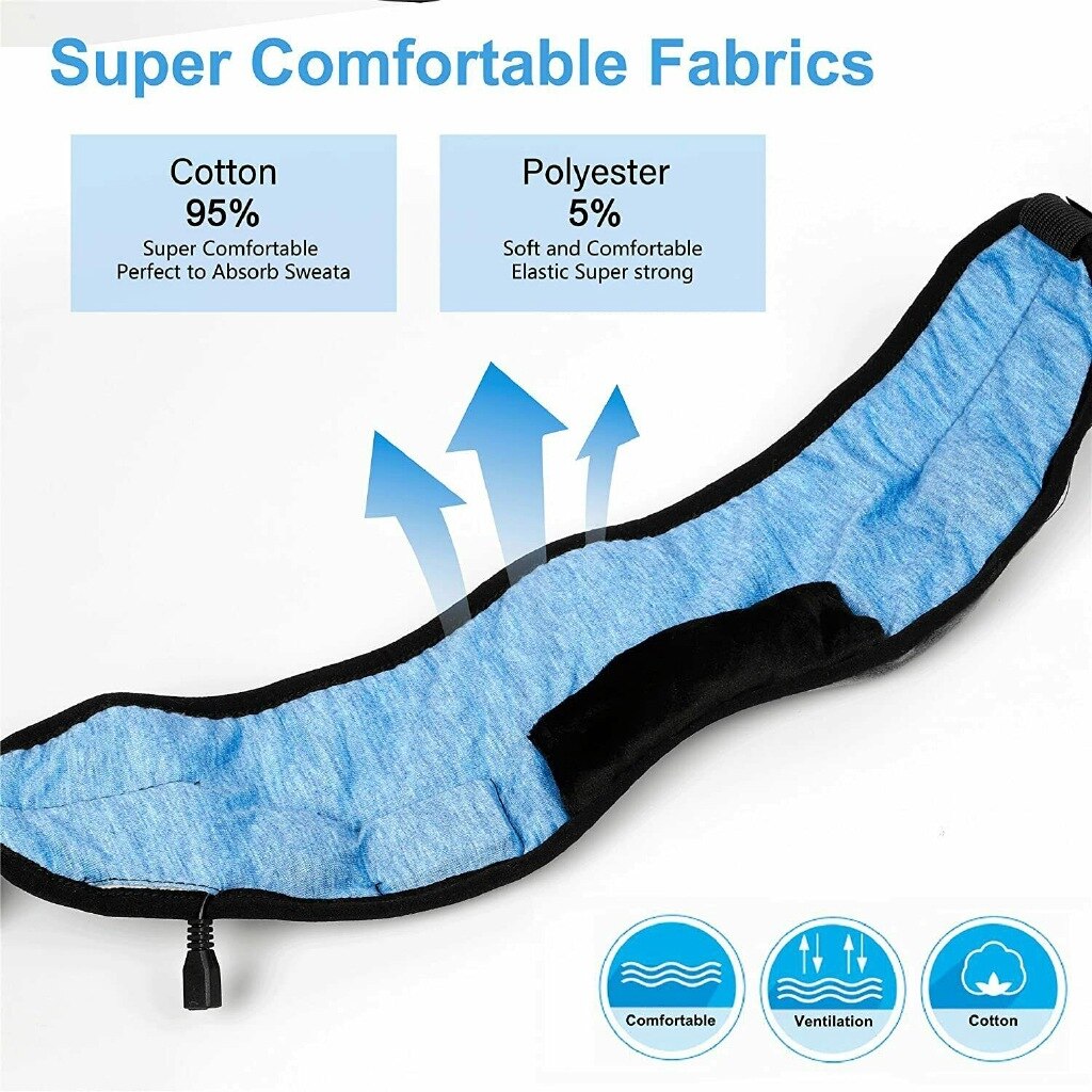 Draadloze Hoofdband Hoofdtelefoon Bluetooth 5.0 Slapen Oogmasker Oortelefoon Hoofdband Stereo Oortelefoon 3D Slaap Masker Muziek Headset