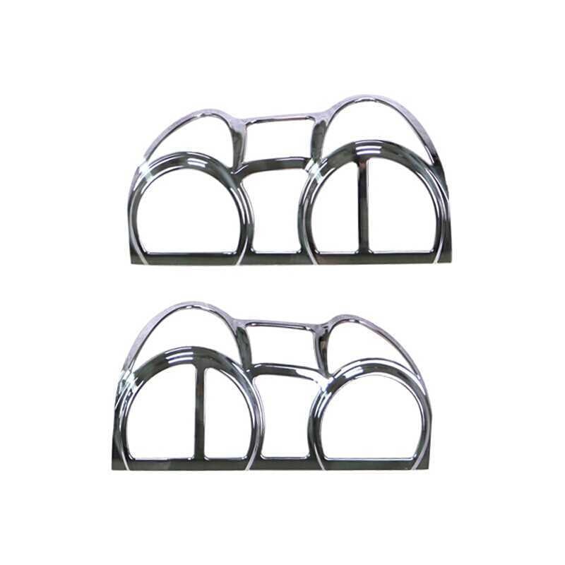 for Nissan NV200 ABS Chrome Front headlight Lamp Cover trim Rear headlight Lamp Cover trim Car styling