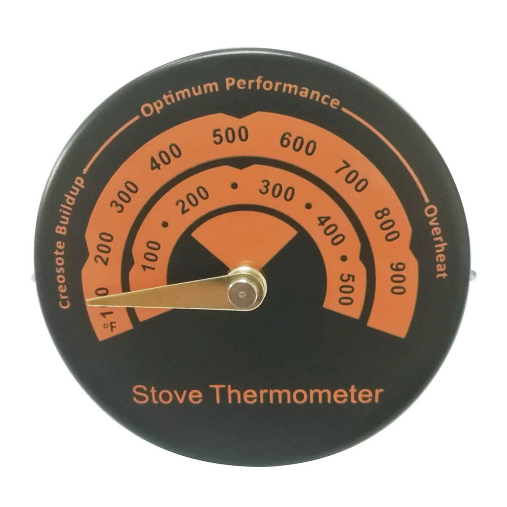 Magnetisk kamin rökgastermometer - temperaturmätare för vedbrännare vedbrännare