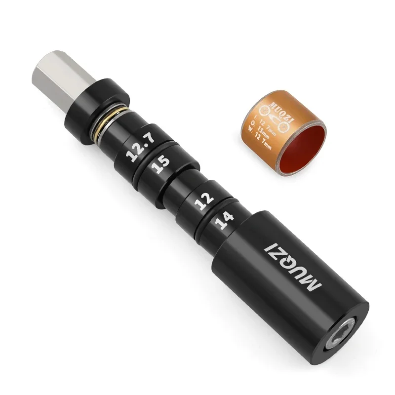 MUQZI Bike Rear Shock Bushing Mount Tool MTB Rear Suspension Eyelet Bushing Installation and Removal Tool: Blue