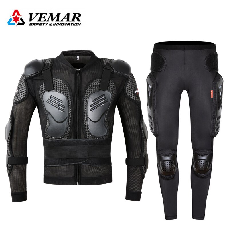 VEMAR elastyczny pancerz motocyklowy dla obu płci zbroja motocyklowa lato motocykl zbroja na całe ciało ochrona żółwia czarny S-162