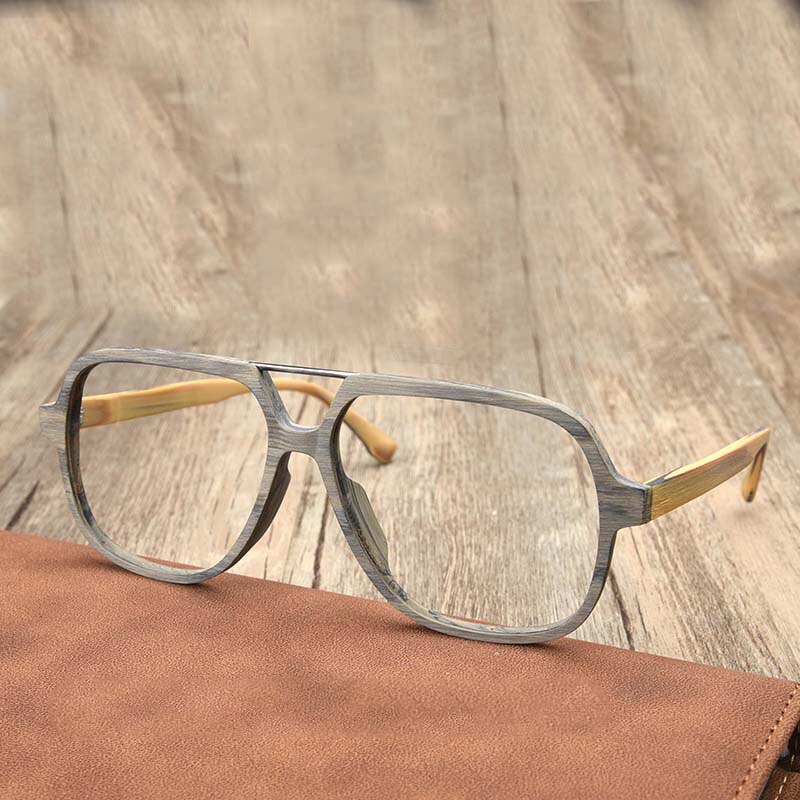 Possion de lunettes de vue pour myopie, monture surdimensionnée pour hommes et femmes, verres clairs progressifs, corée