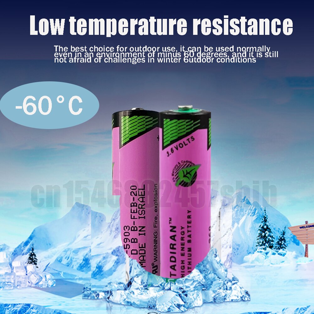 2pcs Original For TADIRAN TL-5903 ER14500 LS14500 AA 3.6V Lithium Battery For PLC EquipmeFacility ER 14500 Dry Primary Battery