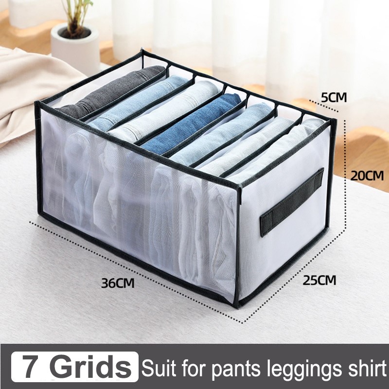 Folding Wardrobe Organizer Panties and Socks Organizer Wardrobe Clothes Underwear Organizer Drawer Clothes Divider: WHITE
